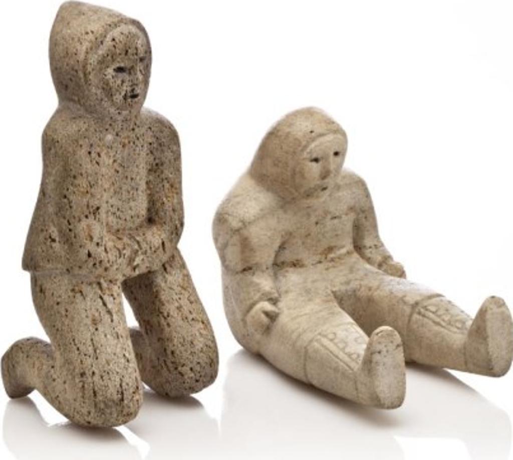 Elisapee Kanangnaq Ahlooloo (1918) - Two Children