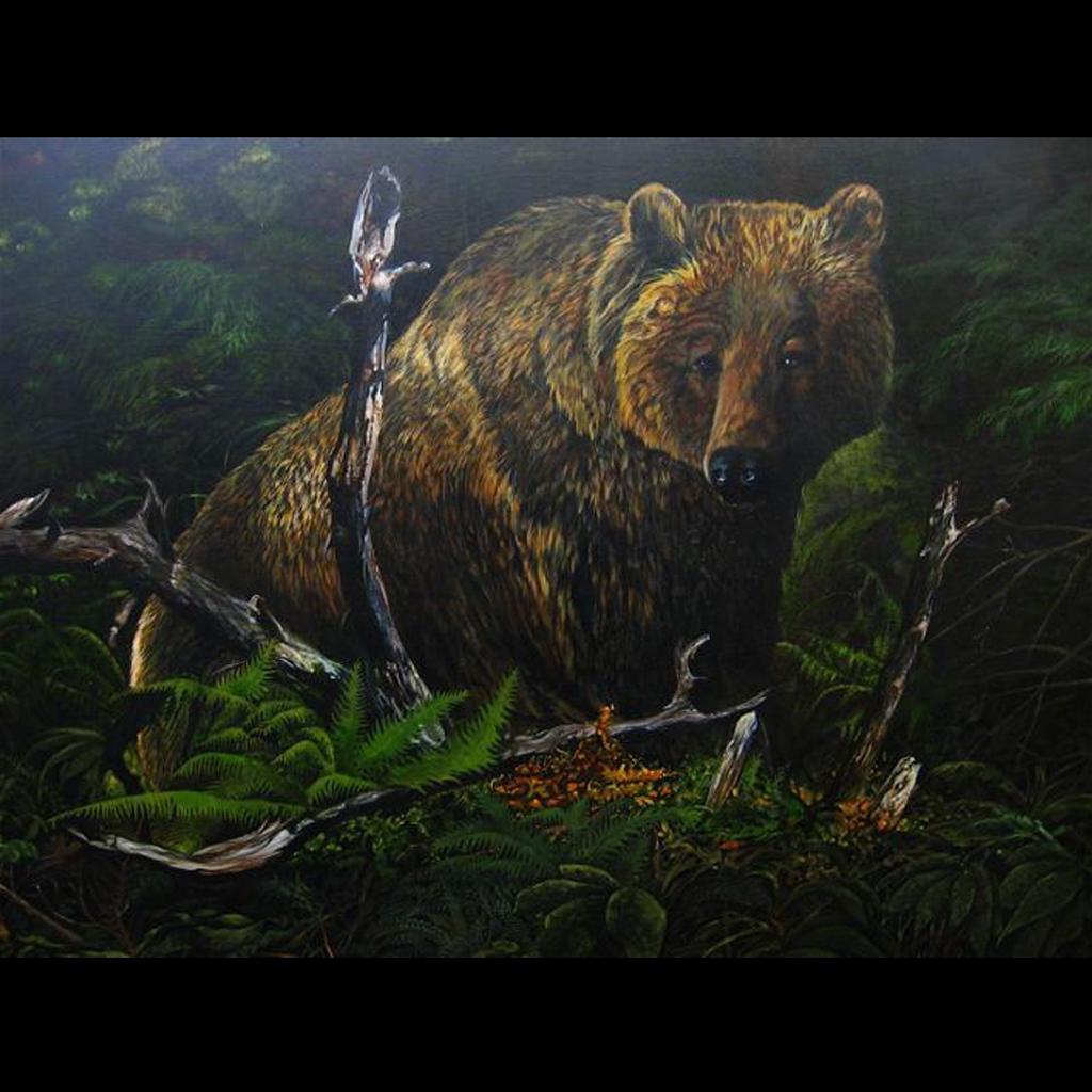 Marten Visser - Cautious Approach (Western Grizzly)