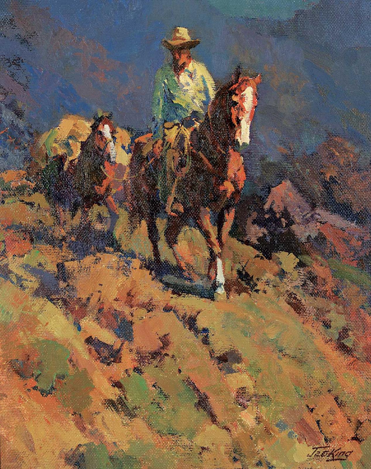 Jack [Jac] Elmo King (1920-1998) - Untitled - Packing to Higher Ground