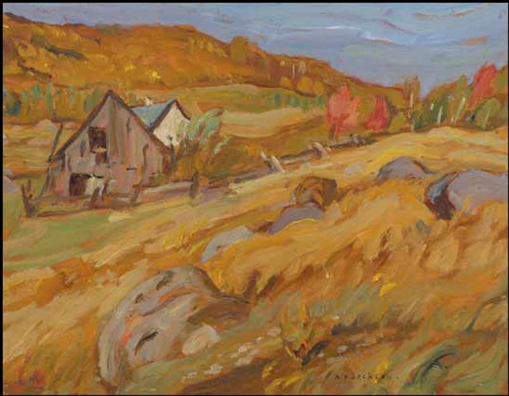 Alexander Young (A. Y.) Jackson (1882-1974) - Quebec Farm, Autumn