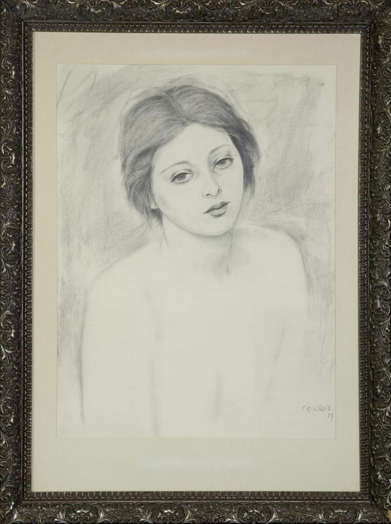 Stanley Morel Cosgrove (1911-2002) - Untitled - Portrait