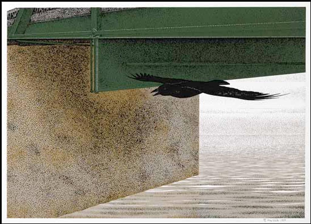 Alexander (Alex) Colville (1920-2013) - Bridge and Raven