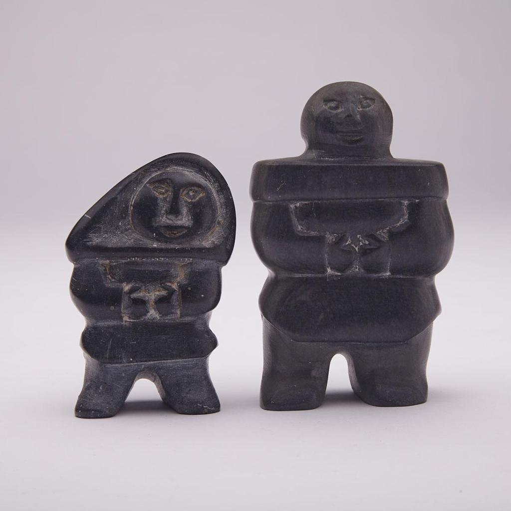 Annie Niviaxie (1930-1989) - Two Standing Women