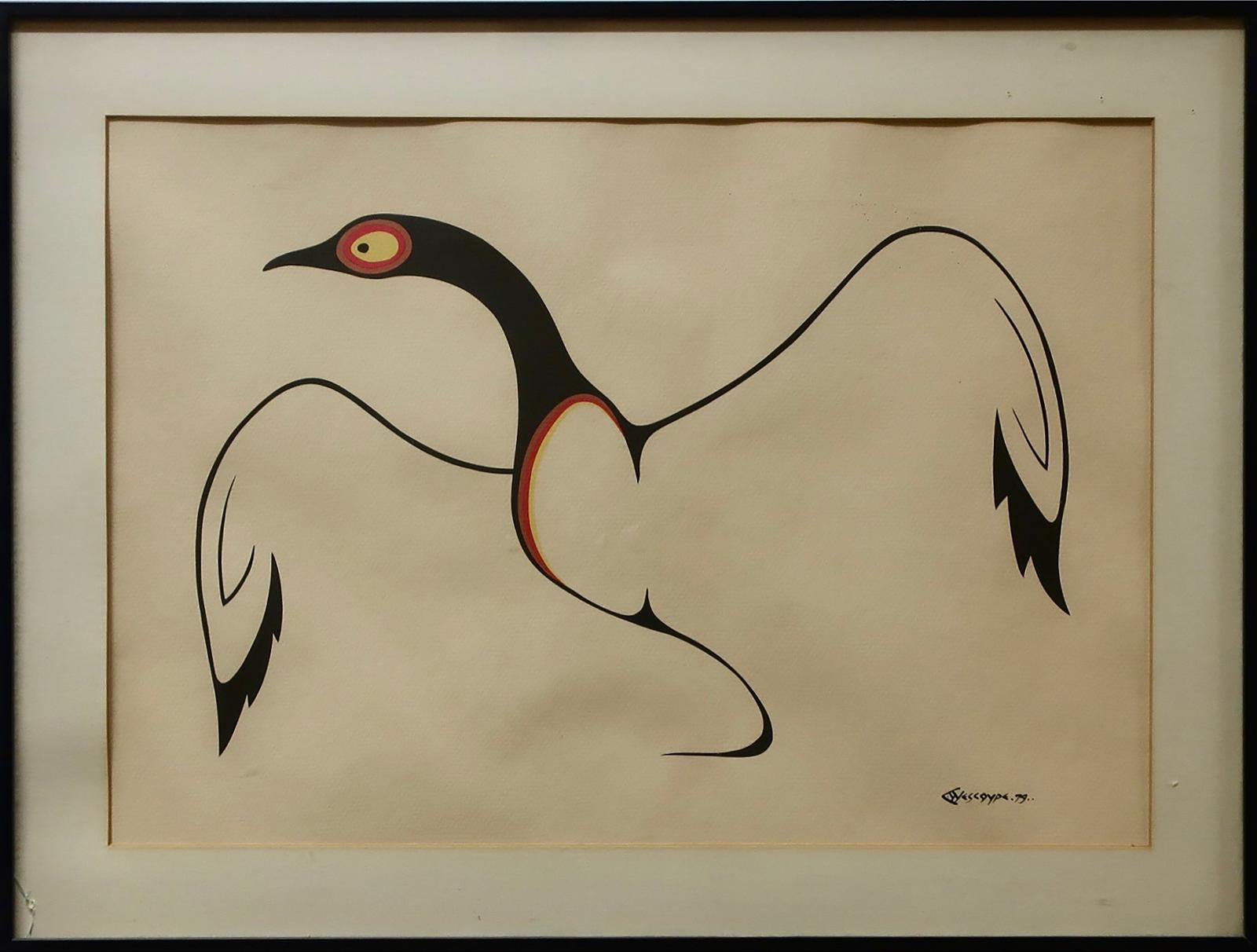Clemence Wescoupe (1951-2018) - Dancing Bird