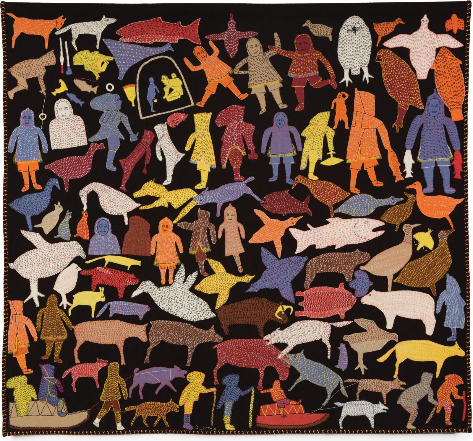 Marion Tuu'luq (1910-2002) - Together In Spring