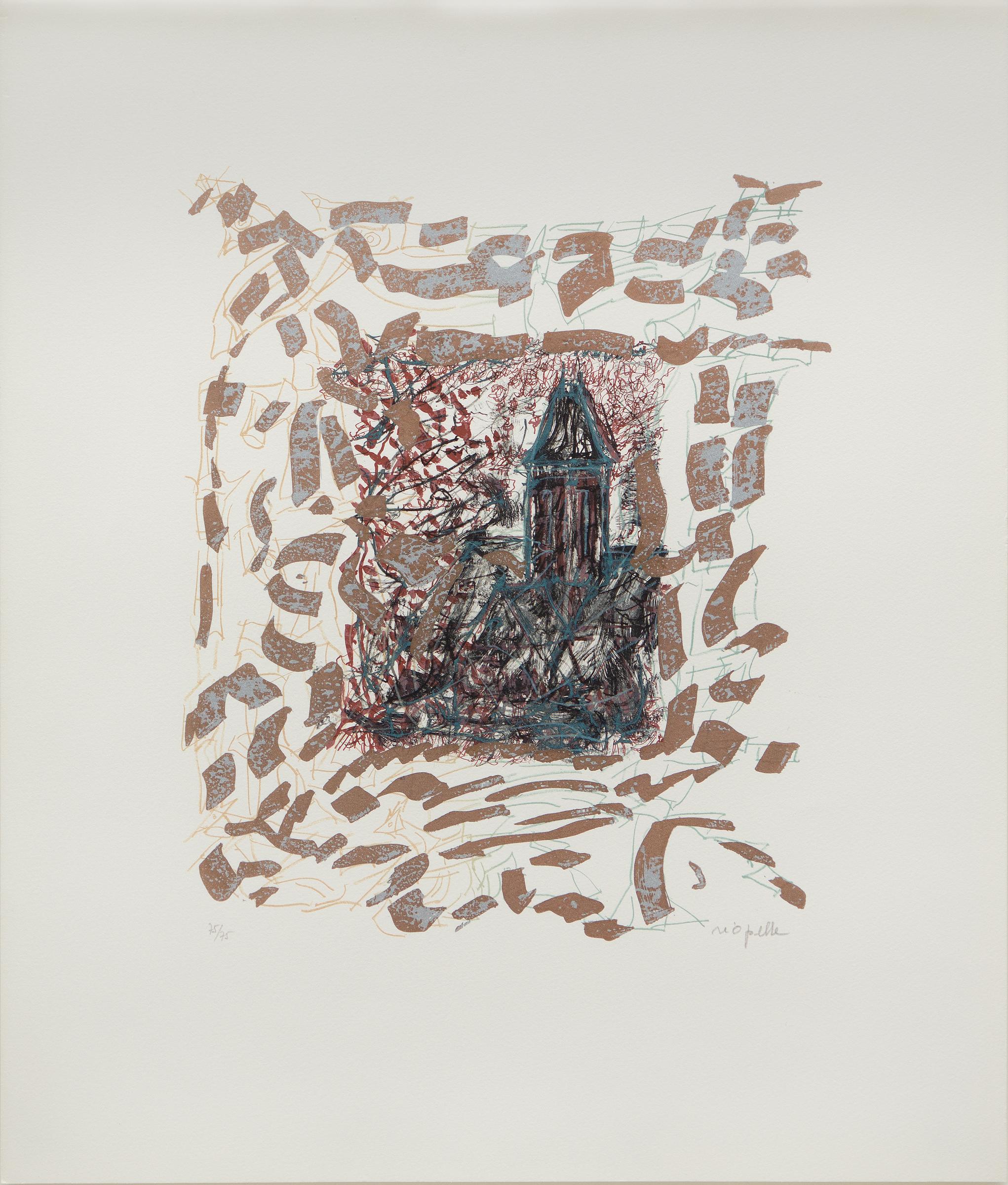 Jean-Paul Riopelle (1923-2002) - Vétheuil entre chien et loups, 1985