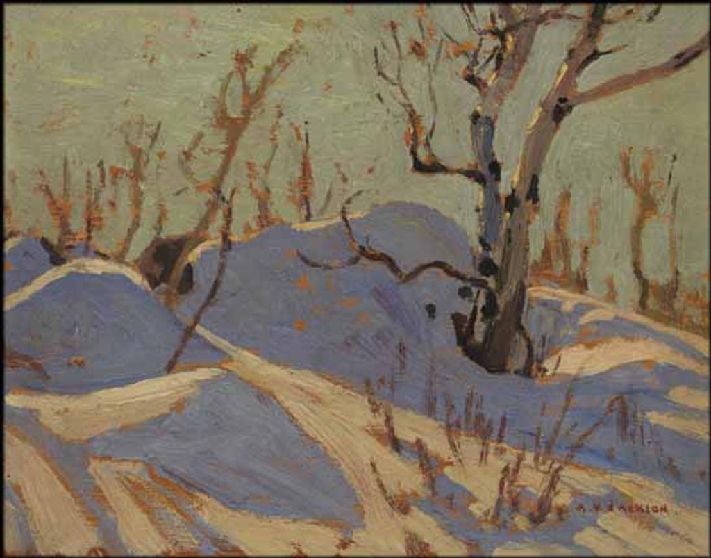 Alexander Young (A. Y.) Jackson (1882-1974) - February Afternoon, Bon Echo