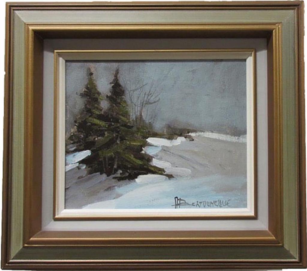 Andre Bertounesque (1937-2005) - Winter Scene