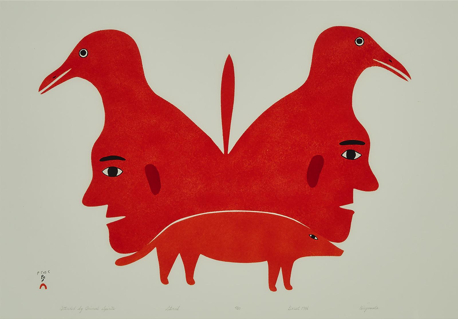 Kingmeata Etidlooie (1915-1989) - Attended By Animal Spirits
