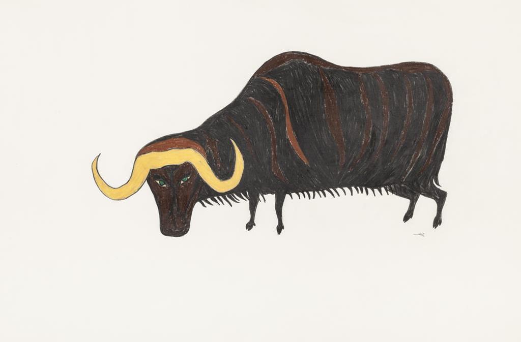 Martha Noah (1943) - coloured pencil drawing