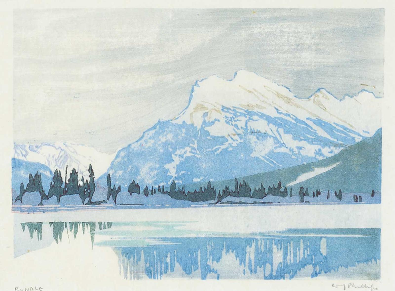 Walter Joseph (W.J.) Phillips (1884-1963) - Rundle Winter