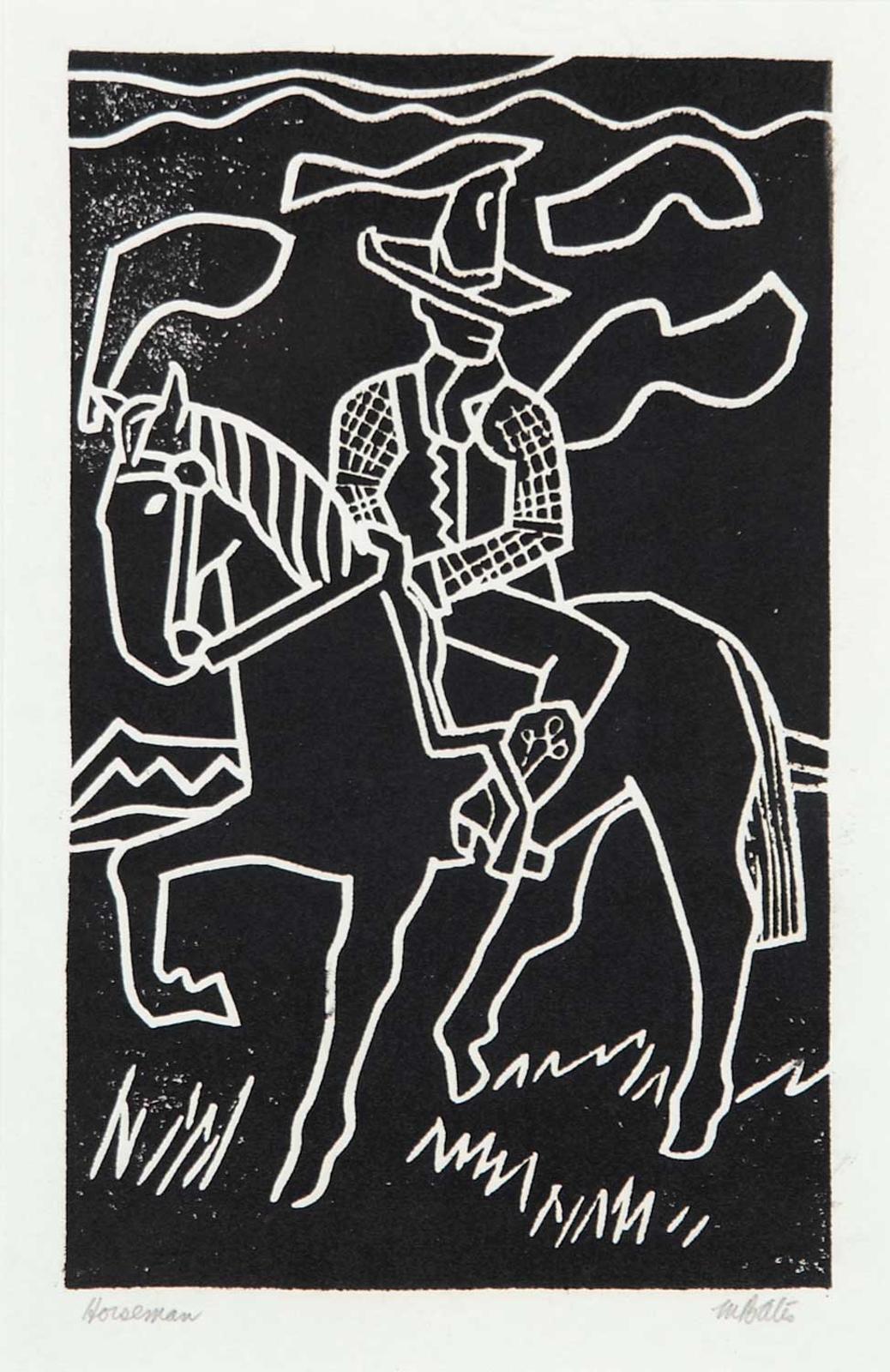 Maxwell Bennett Bates (1906-1980) - Horseman
