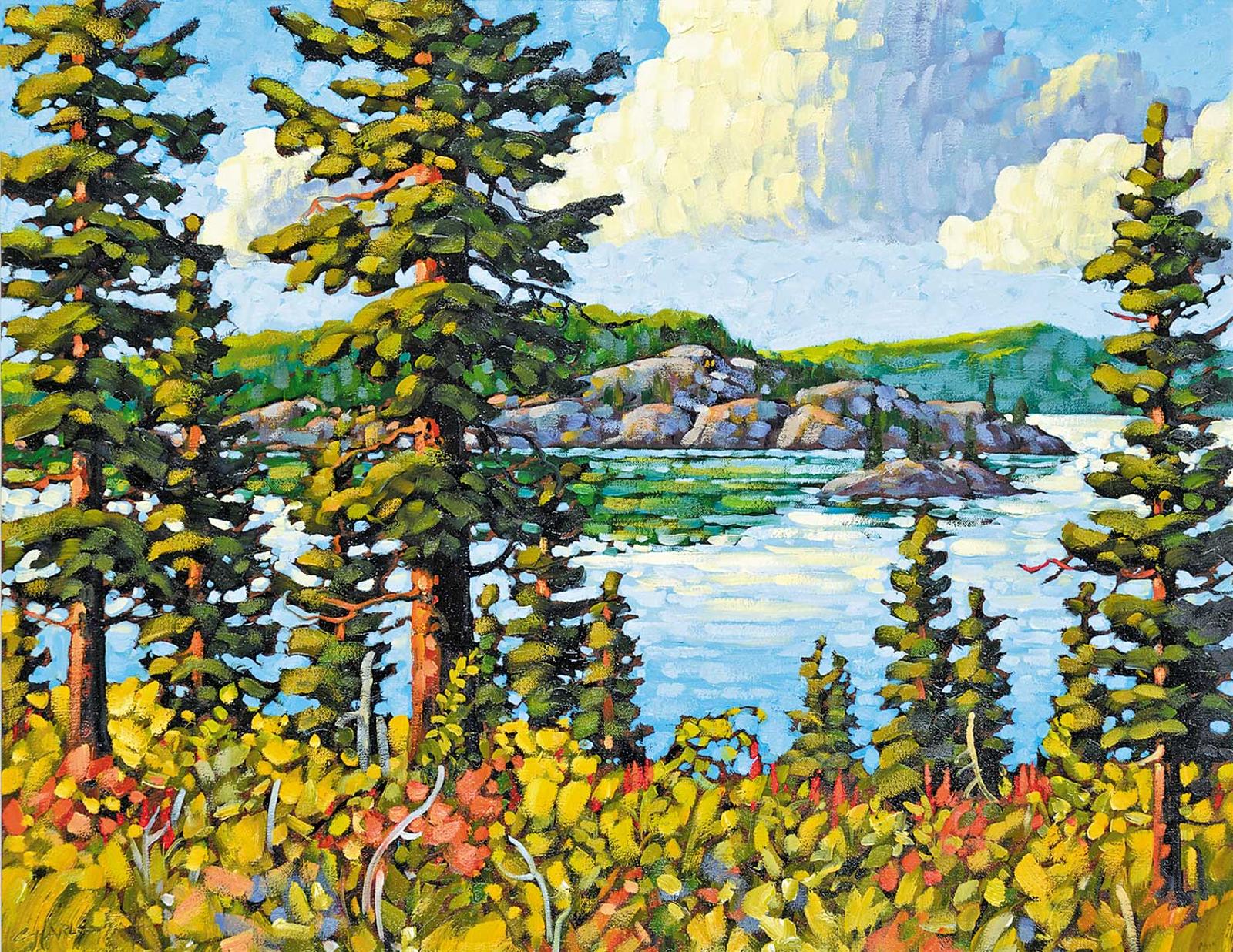Rod Charlesworth (1955) - Fireweed, Prelude Lake