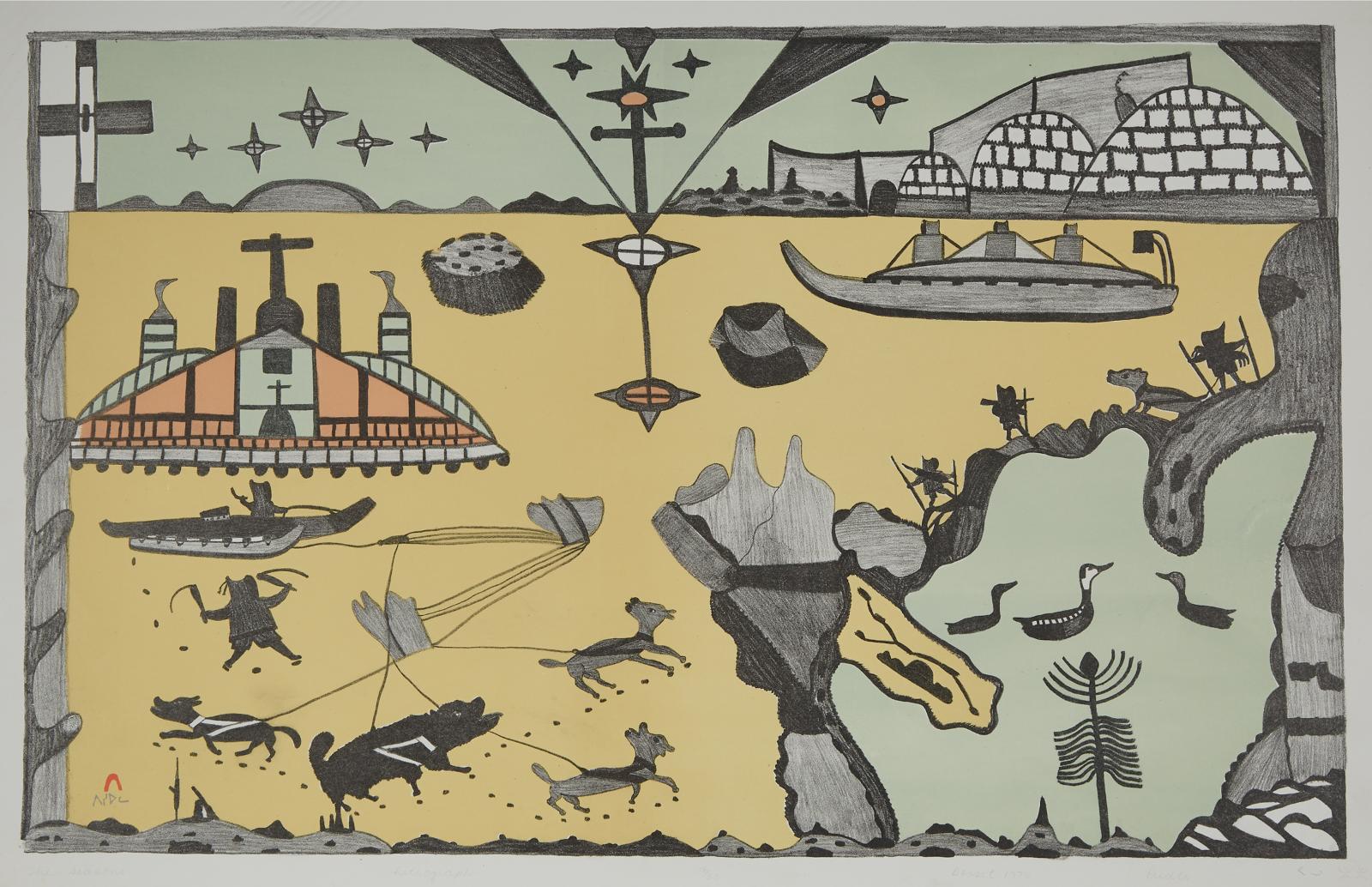 Pudlo Pudlat (1916-1992) - The Seasons
