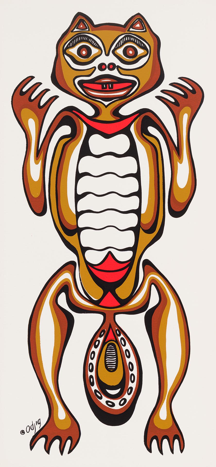 Daphne Odjig (1919-2016) - Beaver Spirit