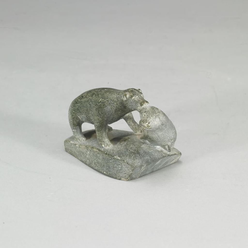 Mark Ilisituk (1902) - Bear Eating Seal