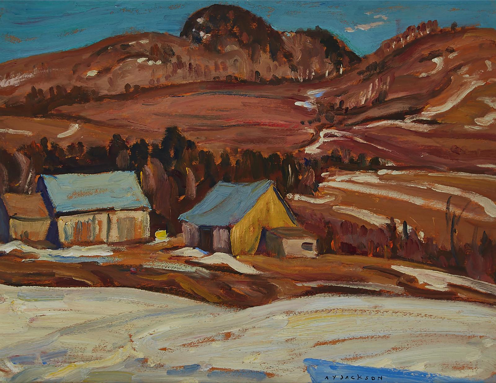 Alexander Young (A. Y.) Jackson (1882-1974) - Hills At Ste Adele, Que.