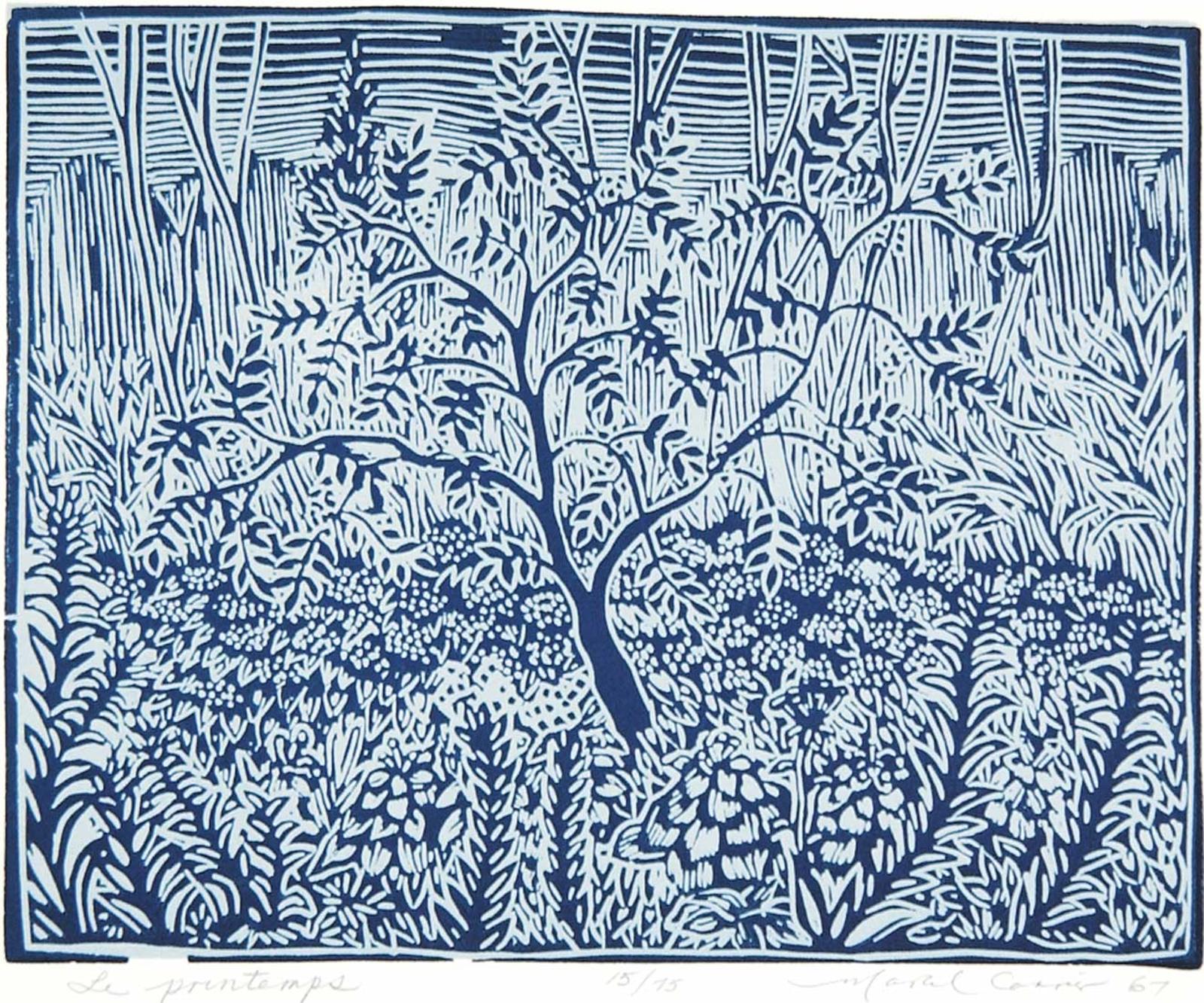 Marcel Lucien Carrier - Le Printemps  #15/75