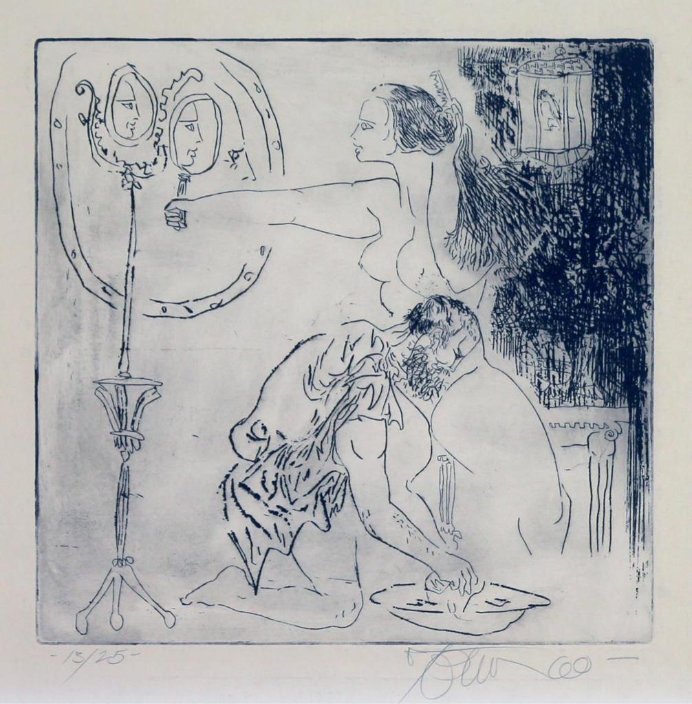 Harold Barling Town (1924-1990) - Ancient Husband; 1960