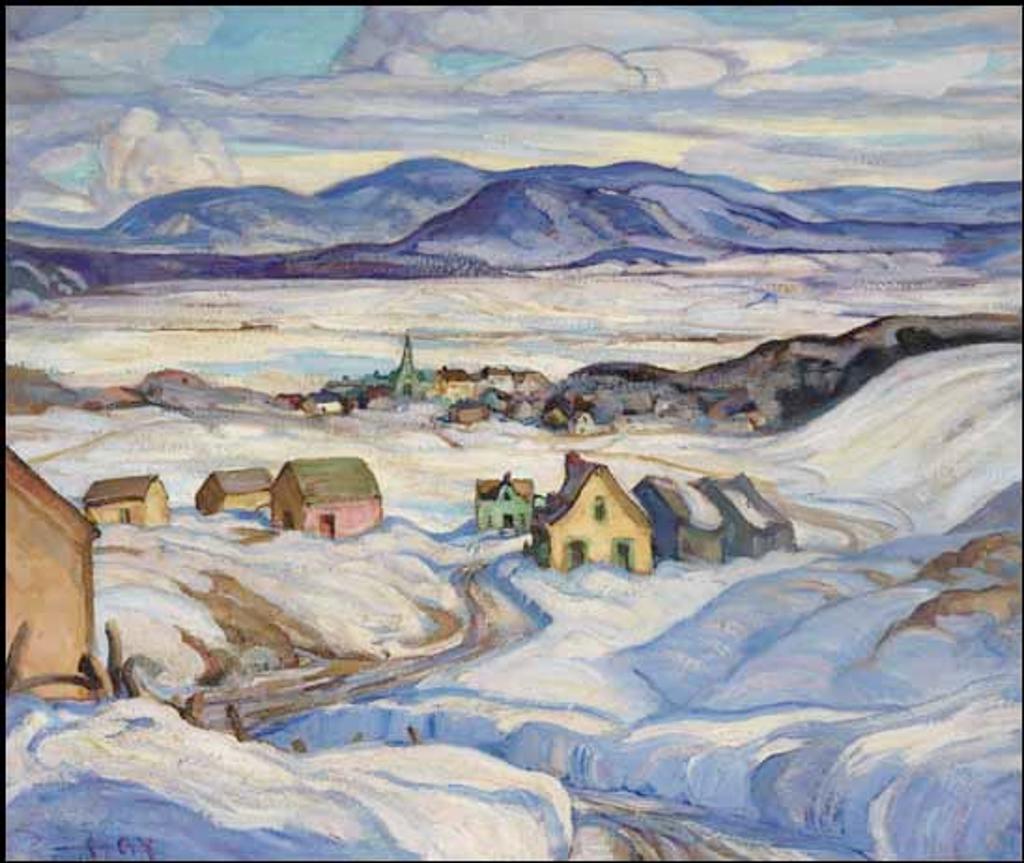 Henrietta Mabel May (1877-1971) - Near Baie-Saint-Paul, Winter