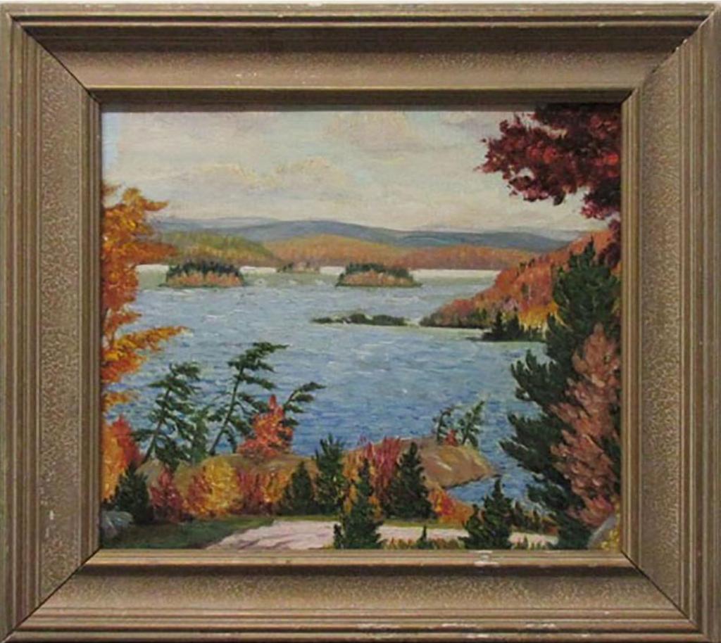 Bernice Fenwick Martin (1902-1999) - Scene On Lake Muskoka