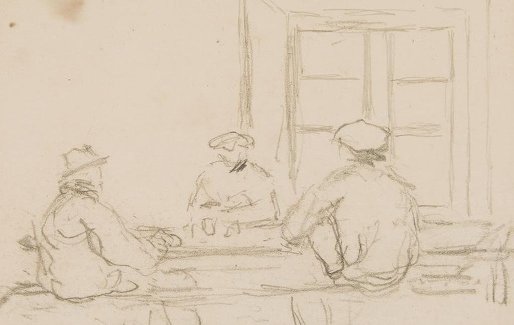 James Wilson Morrice (1865-1924) - Interior with Figures