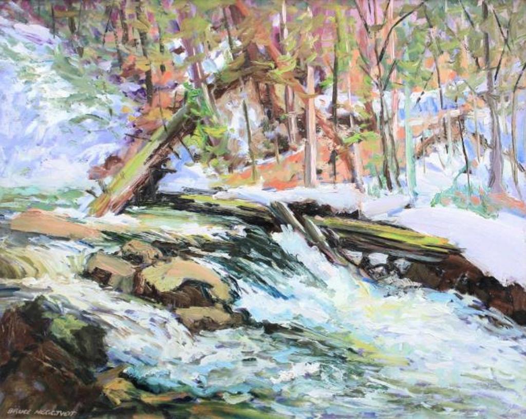 Bruce Allen Heggtveit (1917-2002) - The Flume, Edelweiss Valley