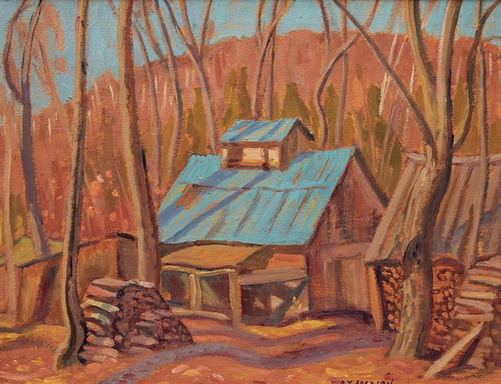Alexander Young (A. Y.) Jackson (1882-1974) - Sugar Shanty, L'Islet