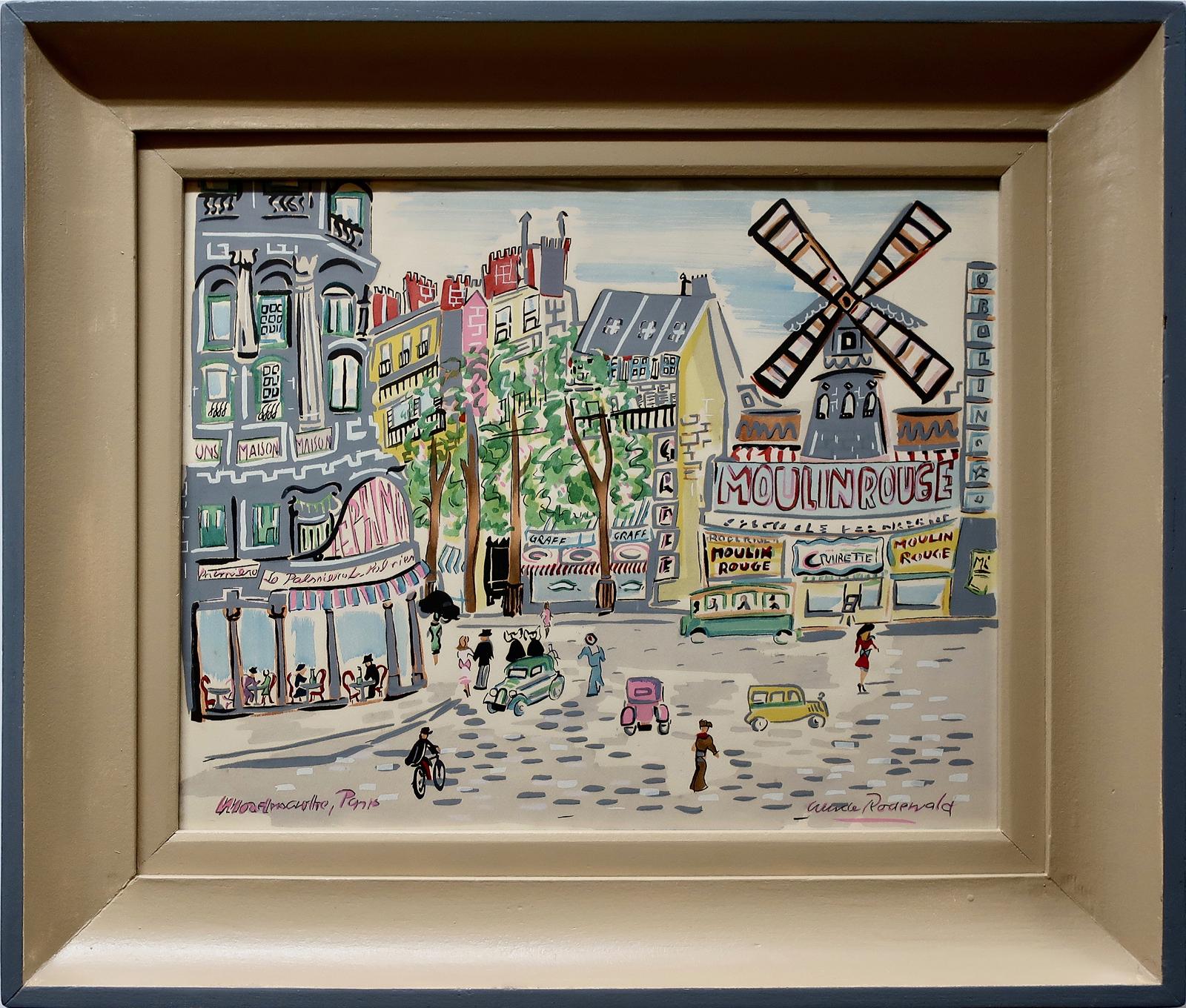 Claude Rodewald (1923) - Montmatre, Paris