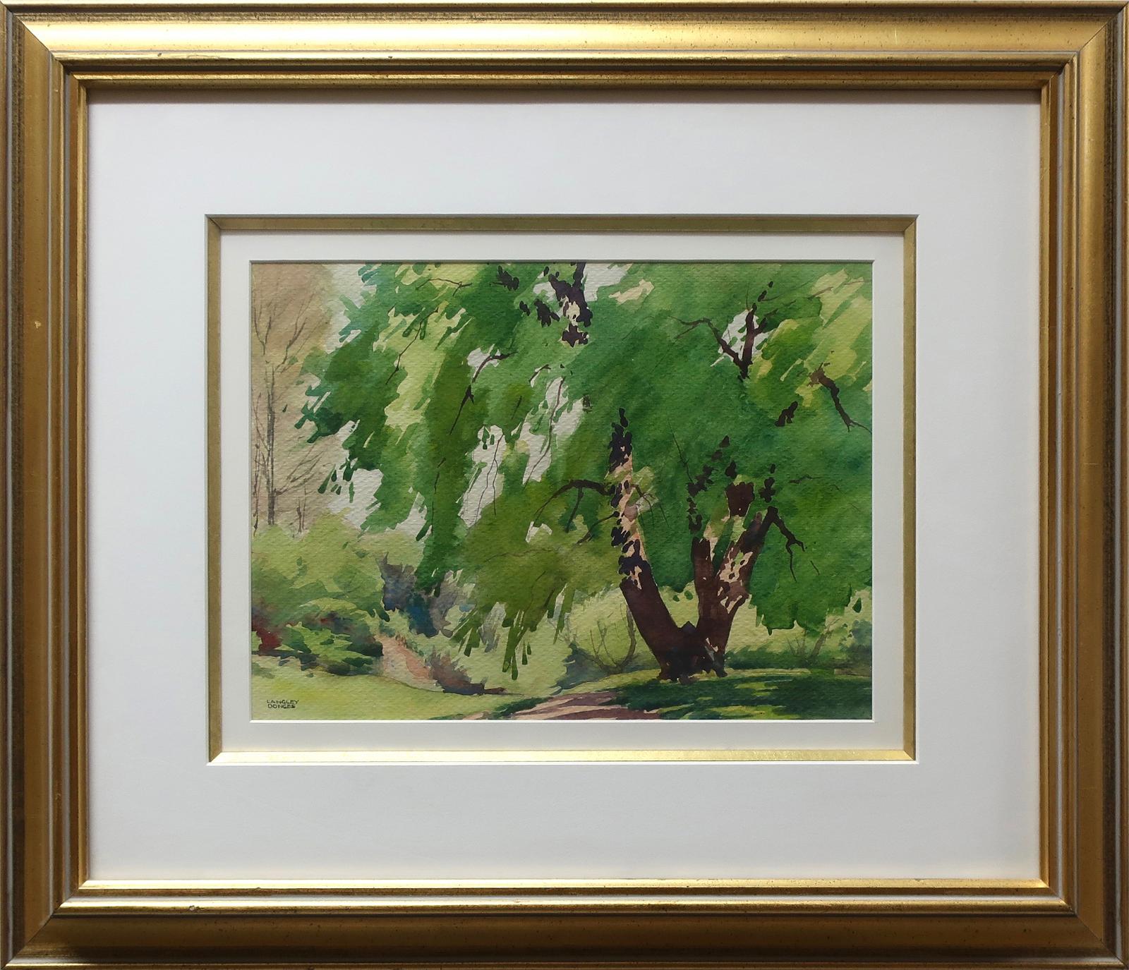 Langley Thomas Donges (1901-1992) - Sunlit Tree