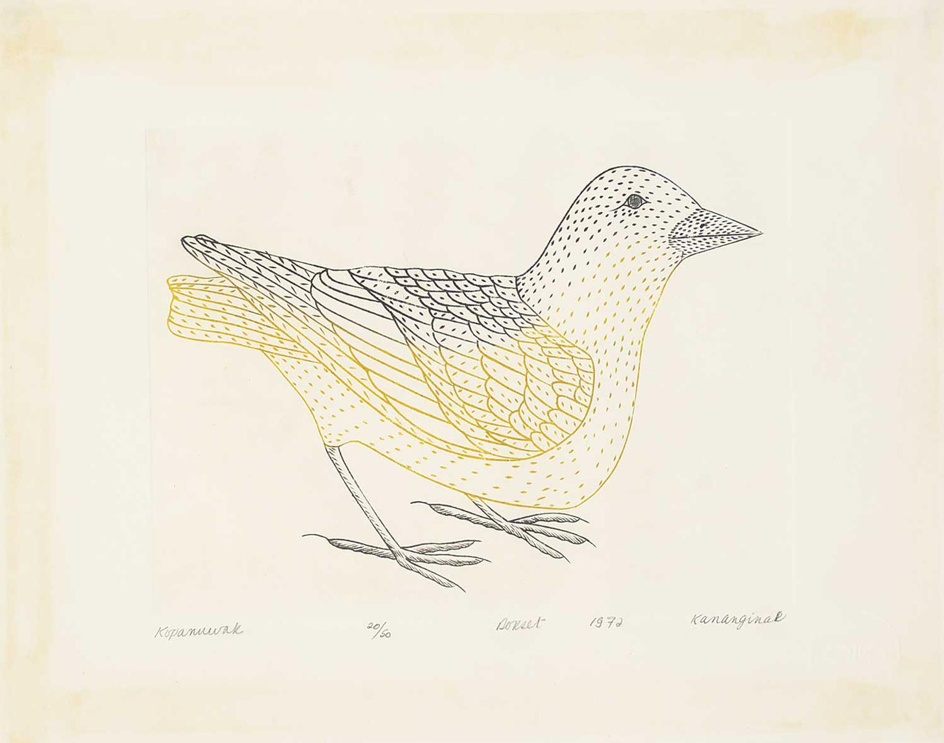 Kananginak Pootoogook (1935-2010) - Kopanuwak #20/50