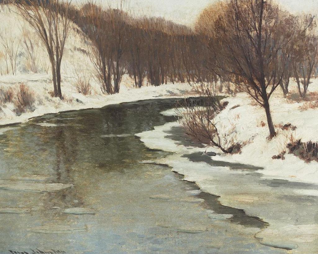 Frank (Franz) Hans Johnston (1888-1949) - Winter’S Waning On The Don