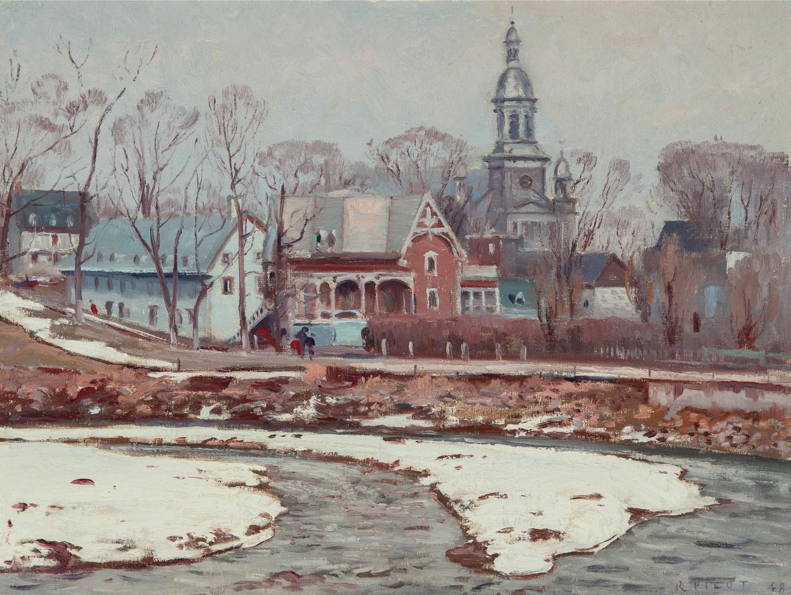 Robert Wakeham Pilot (1898-1967) - The First Snow, Terrebonne