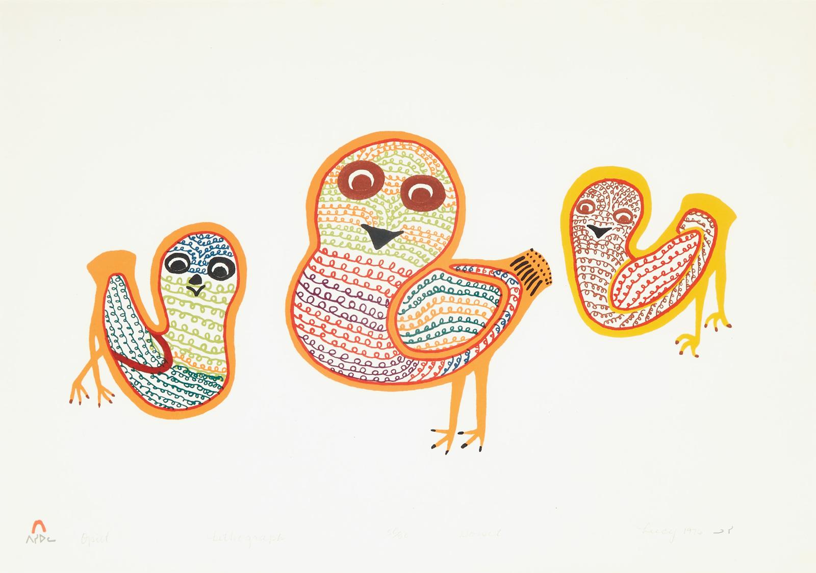 Lucy Qinnuayuak (1915-1982) - Opiit