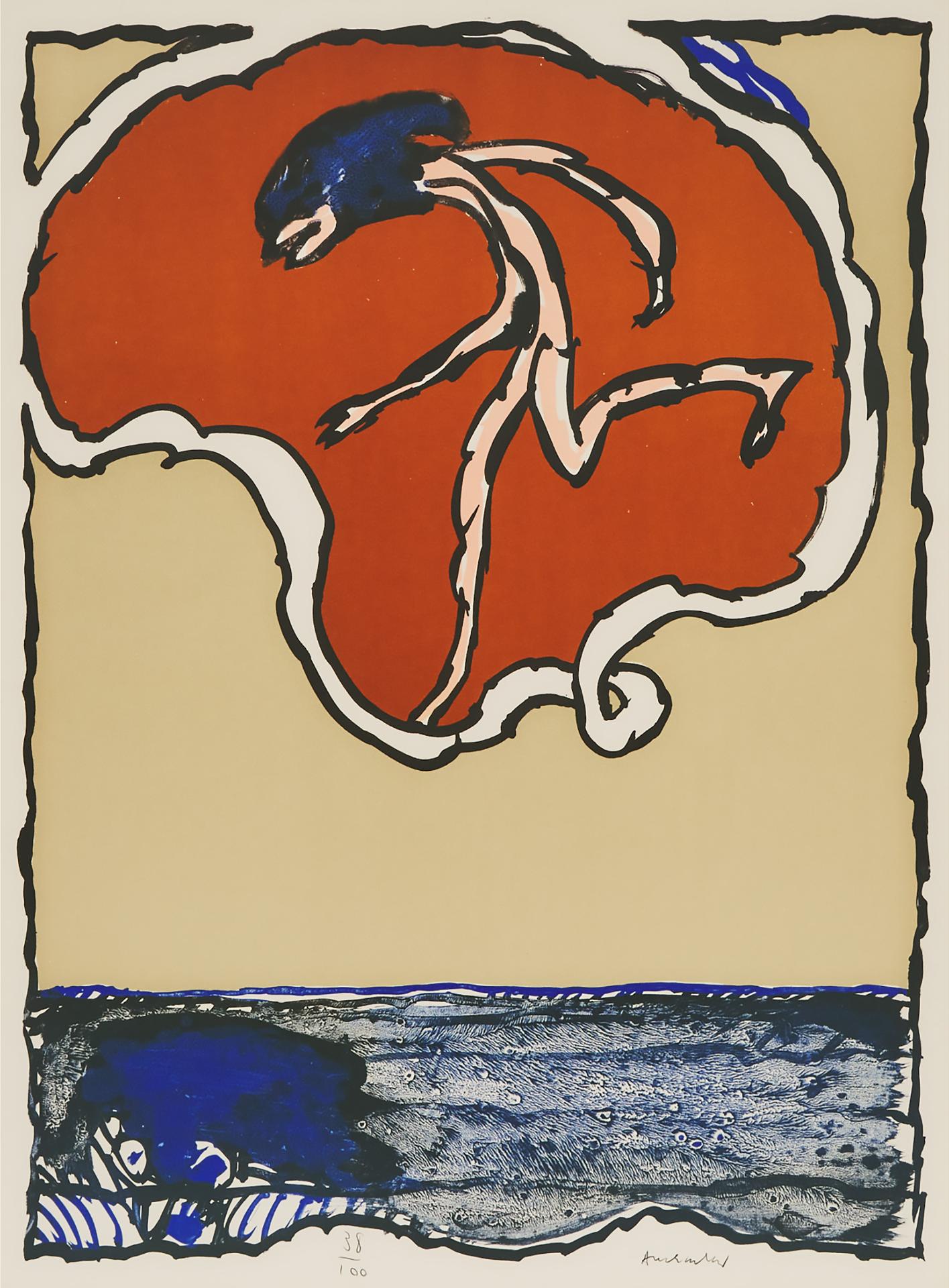 Pierre Alechinksy - Objets Volants, 1977