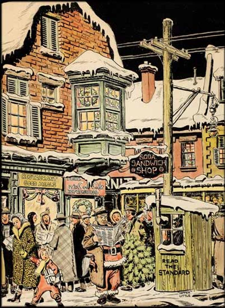 John Geoffrey Caruthers Little (1928-2024) - Atwater Ave., Corner of Notre Dame Street