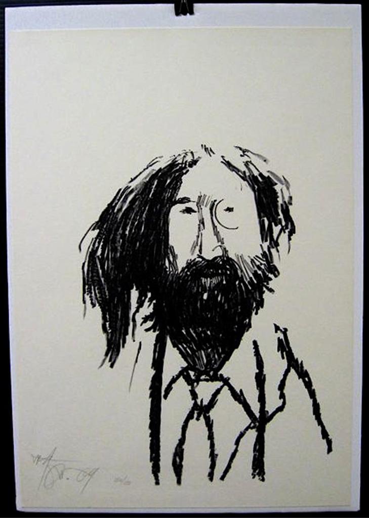 Harold Barling Town (1924-1990) - John Lennon And Yoko Ono (From The “Popster And Celebrities” Series)