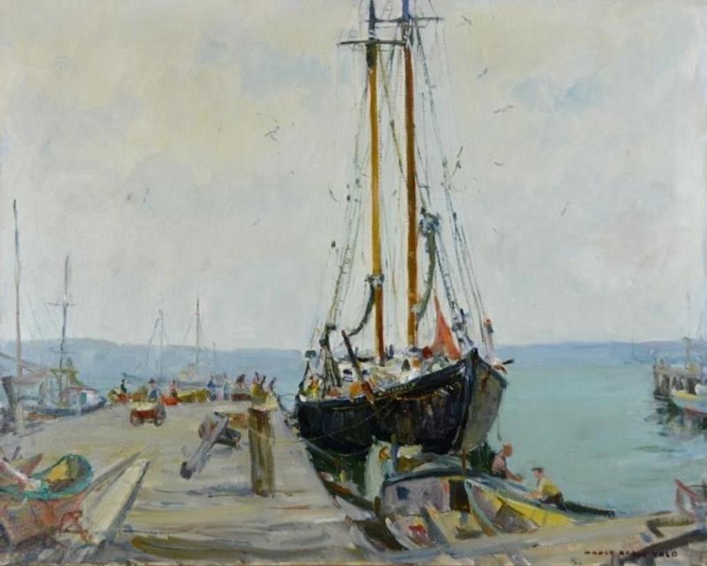 Manly Edward MacDonald (1889-1971) - The Macdonald wharfside