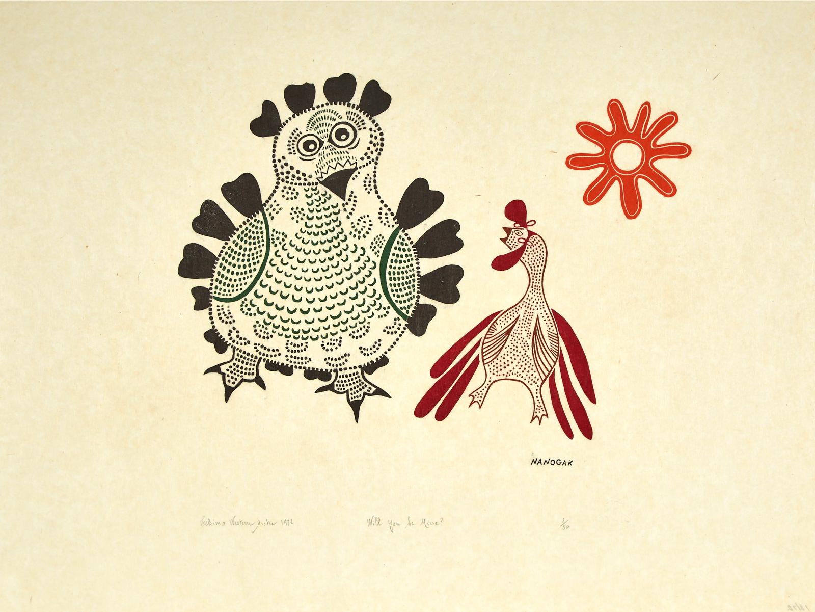 Agnes Nanogak (1925-2001) - Will You Be Mine?
