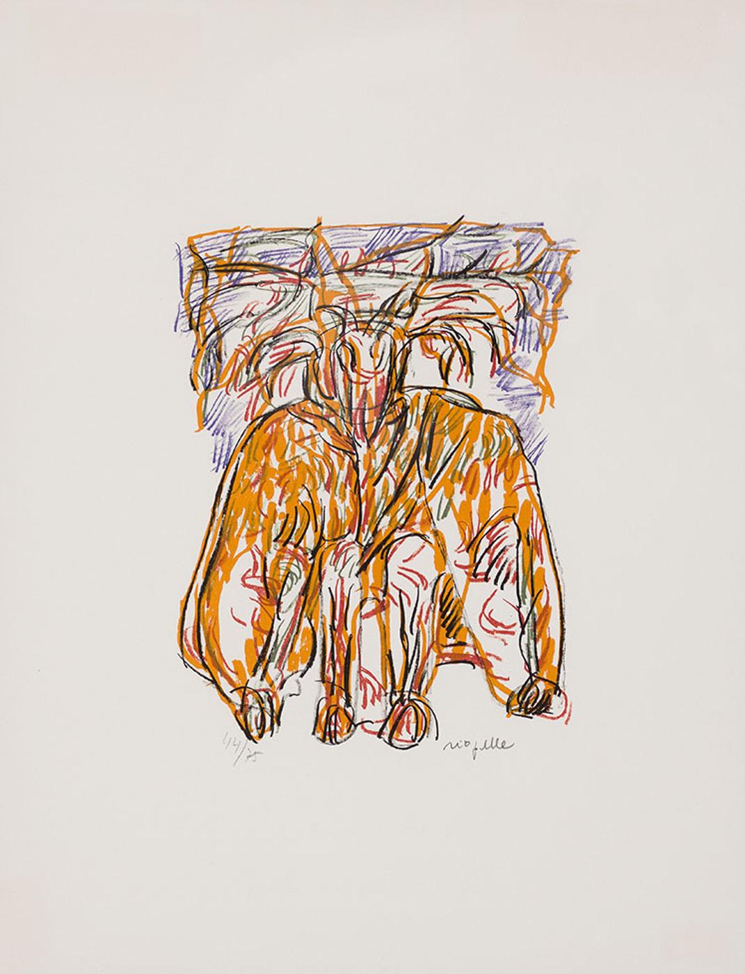 Jean-Paul Riopelle (1923-2002) - Cervidée