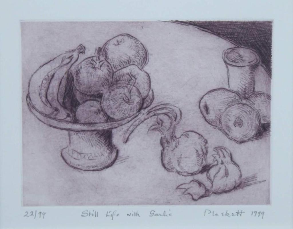 Joseph (Joe) Francis Plaskett (1918-2014) - Still Life with Garlic