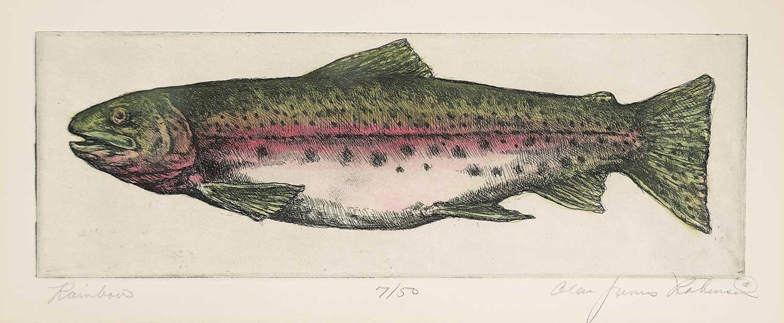 Alan James Robinson - Rainbow Trout  #7/50