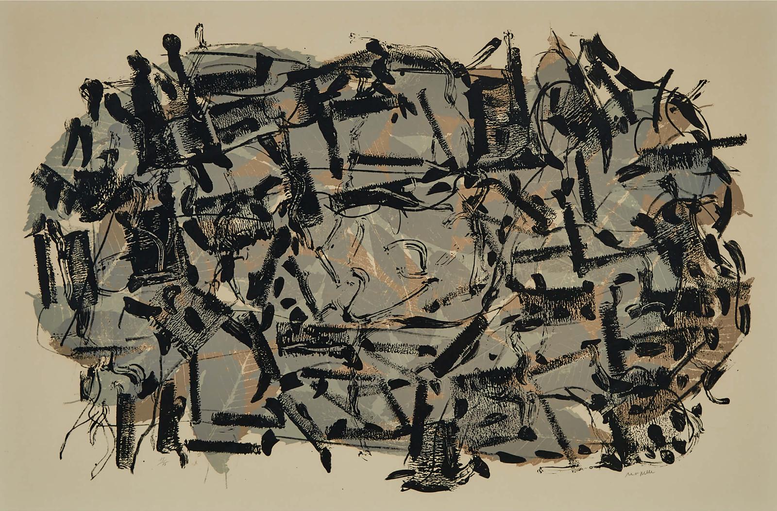 Jean-Paul Riopelle (1923-2002) - Feuilles Ii, 1967 [riopelle, 1967.06est.Li]