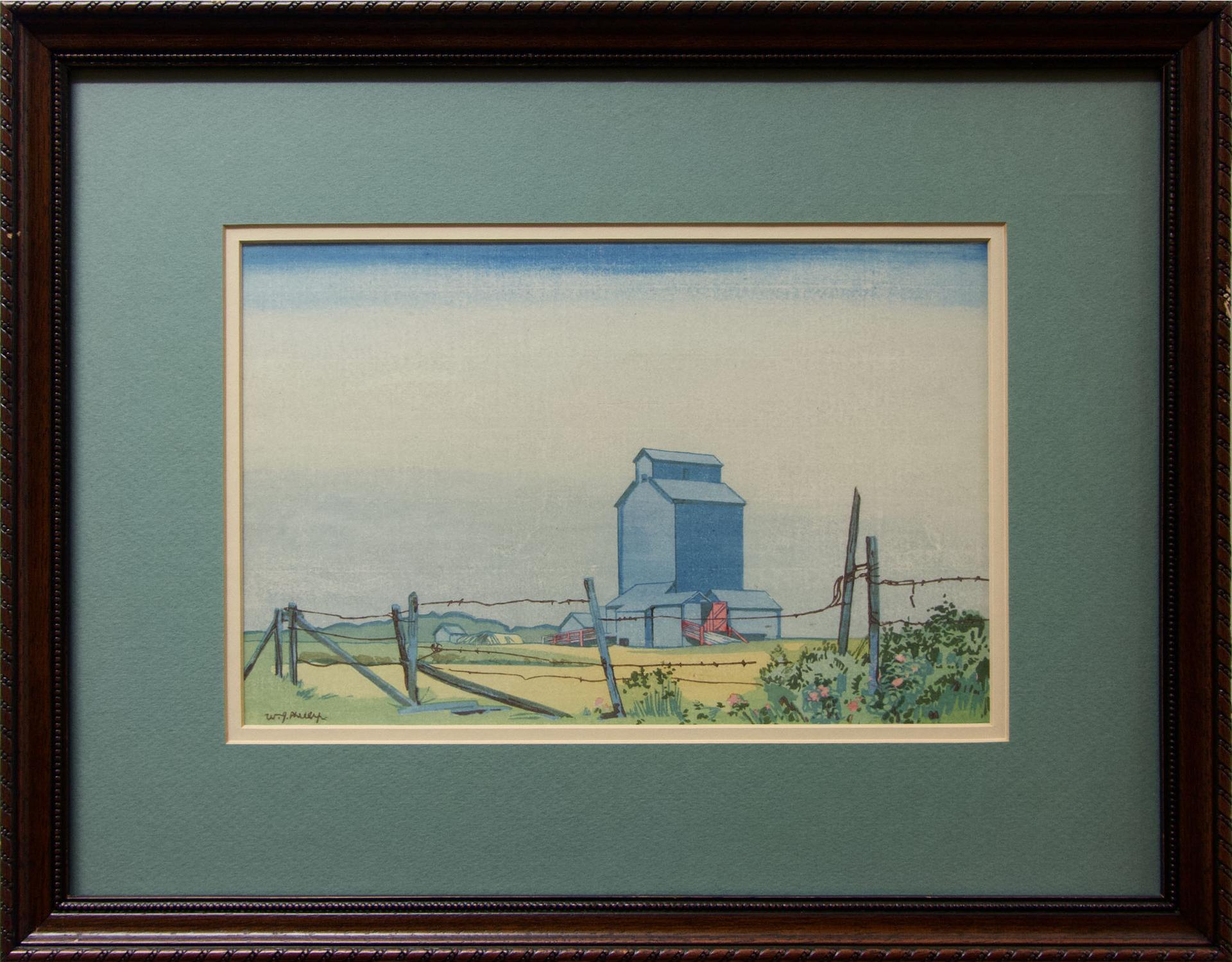 Walter Joseph (W.J.) Phillips (1884-1963) - Prairie Elevator