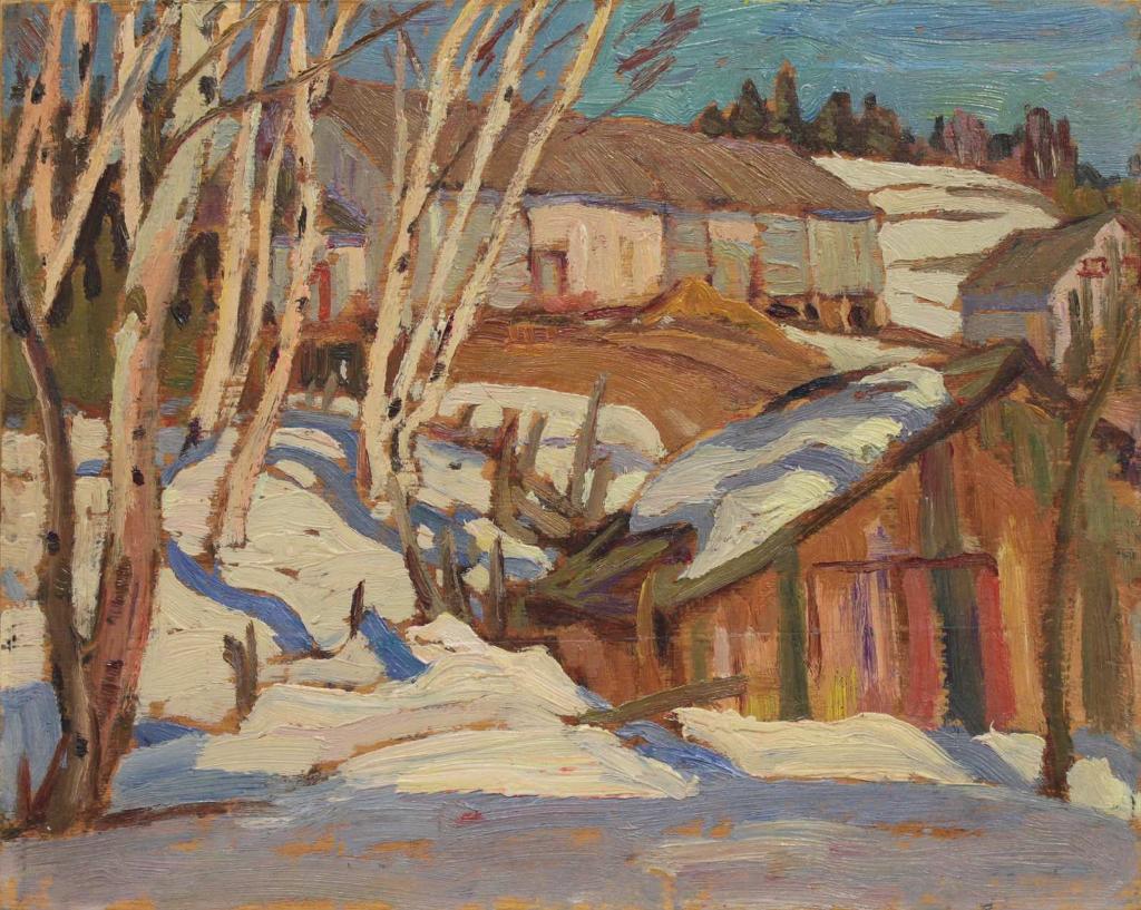 Alexander Young (A. Y.) Jackson (1882-1974) - Les Eboulements, Que.; 1937