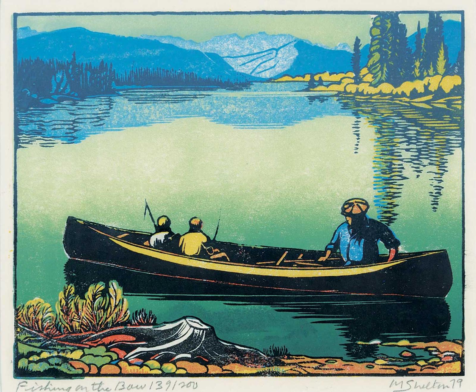 Margaret Dorothy Shelton (1915-1984) - Fishing on the Bow #139/200