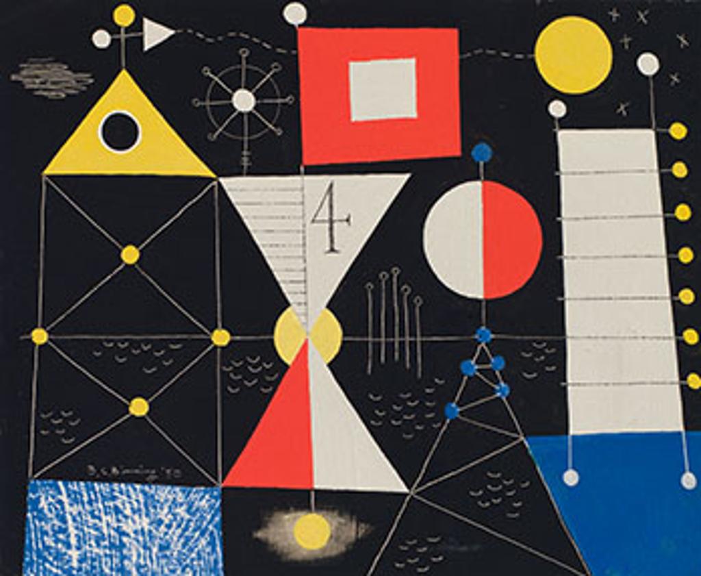 Bertram Charles (B.C.) Binning (1909-1976) - Night Ships