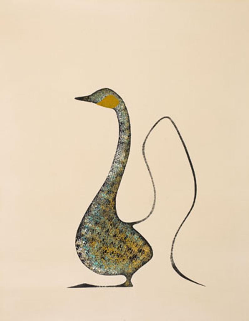 Benjamin Chee Chee (1944-1977) - Single Goose