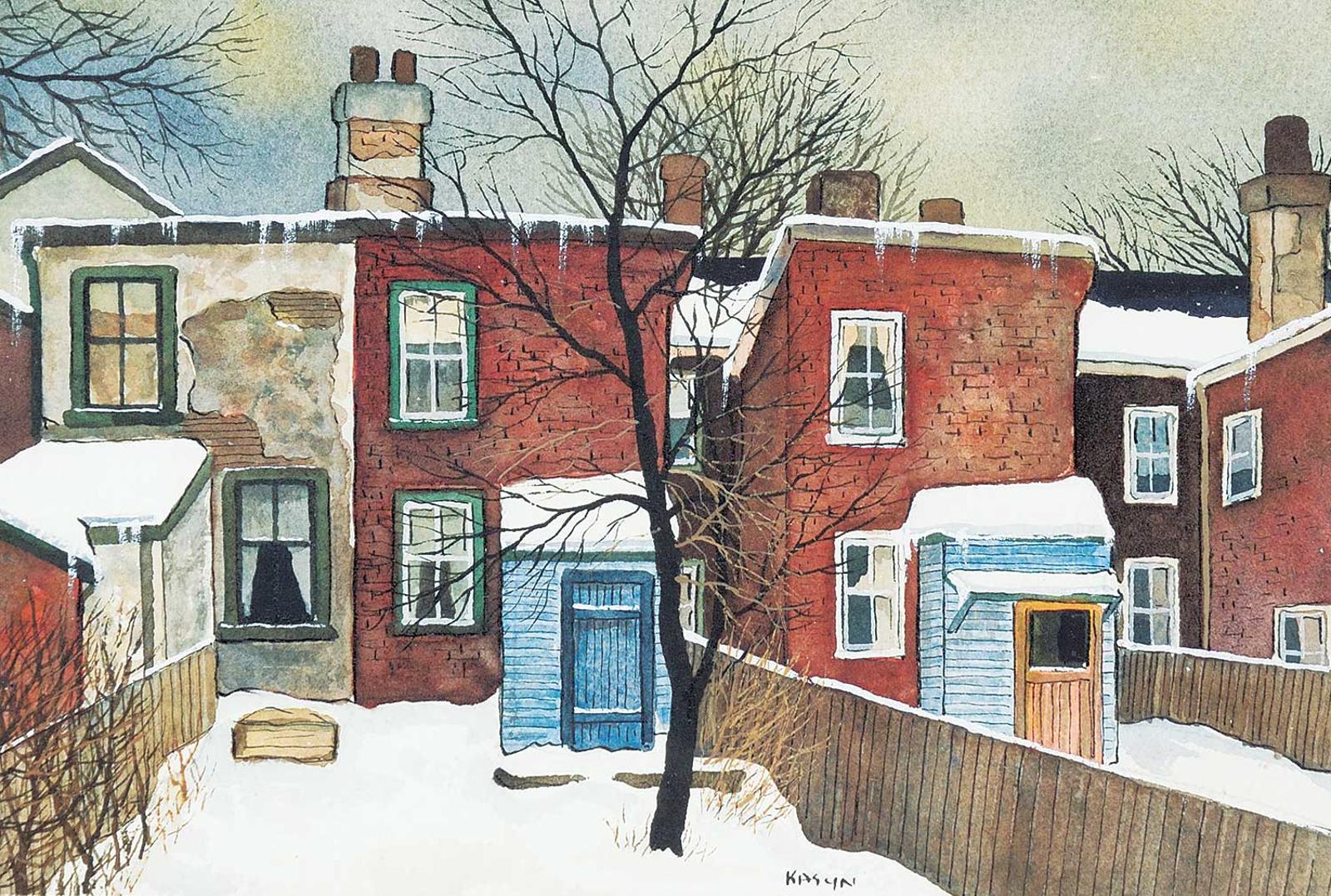 John Kasyn (1926-2008) - Back of Oxford Street