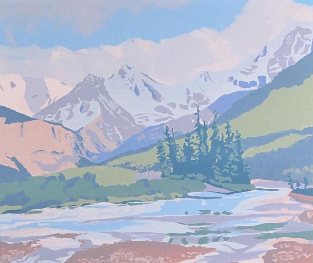 Terry Hagen - Headwaters, Sunwapta River; 1981